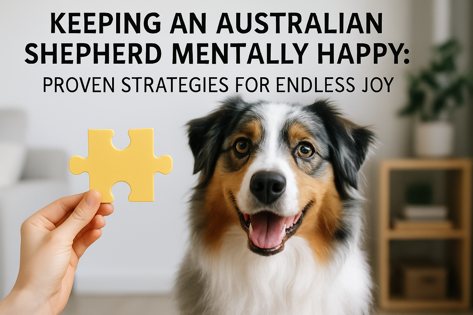 Keeping an Australian Shepherd Mentally Happy