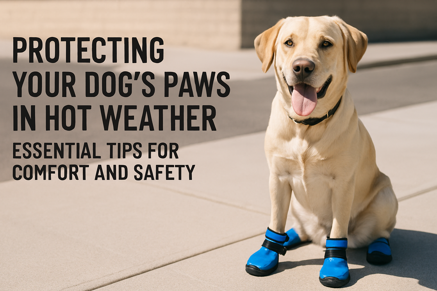 Protecting Your Dog’s Paws in Hot Weather