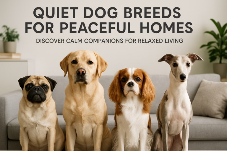 Quiet Dog Breeds for Peaceful Homes