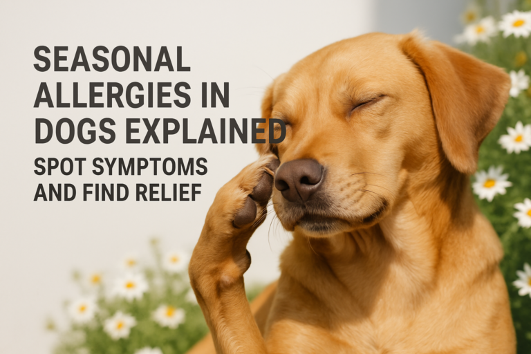 Seasonal Allergies in Dogs Explained