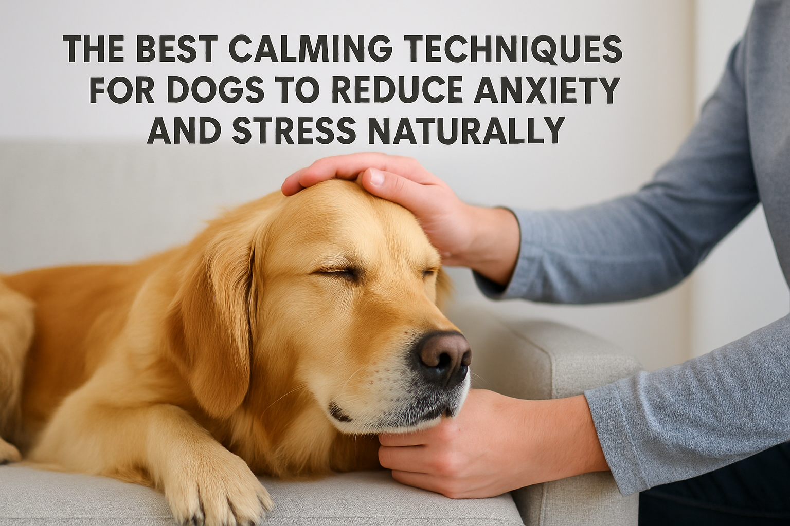 The Best Calming Techniques for Dogs