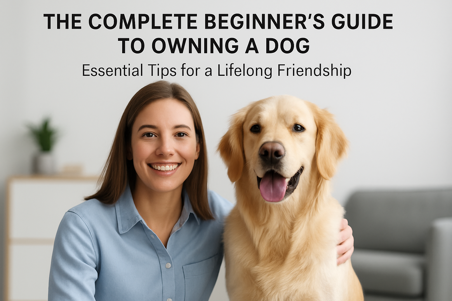 The Complete Beginner’s Guide to Owning a Dog