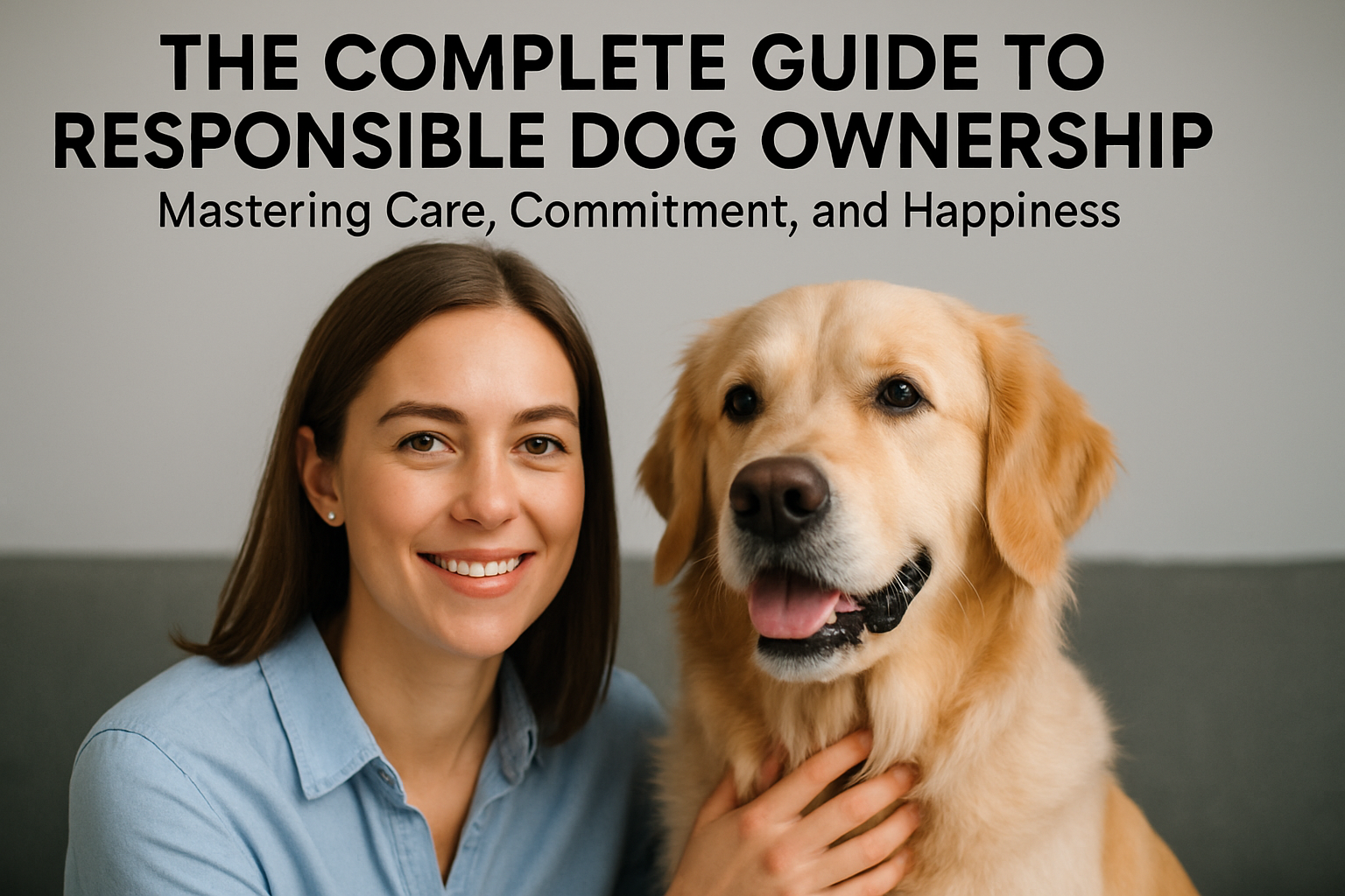 The Complete Guide to Responsible Dog Ownership