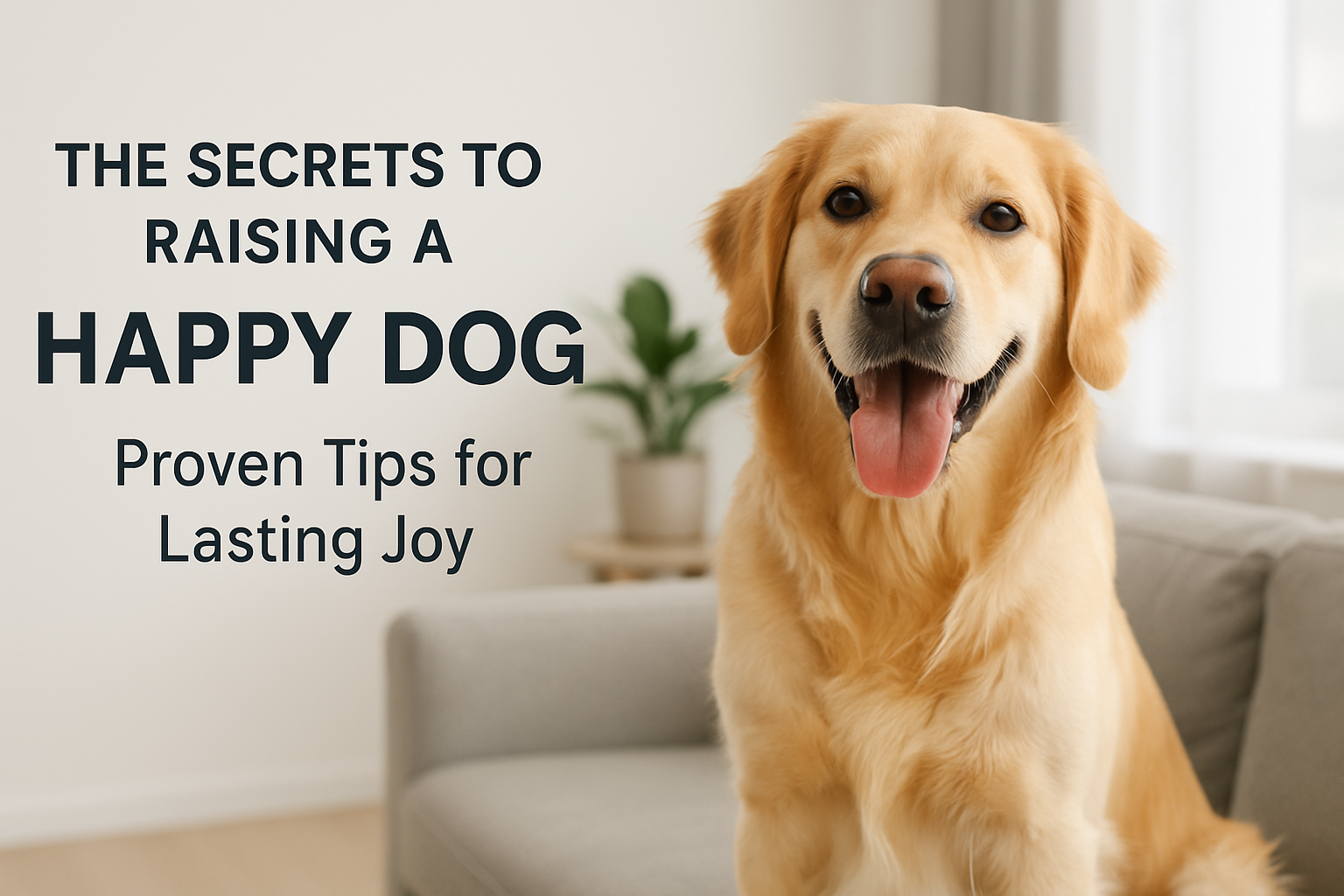 The Secrets to Raising a Happy Dog