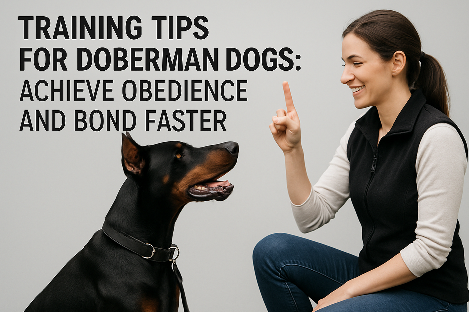 Training Tips for Doberman Dogs
