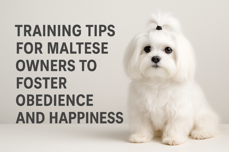 Training Tips for Maltese Owners