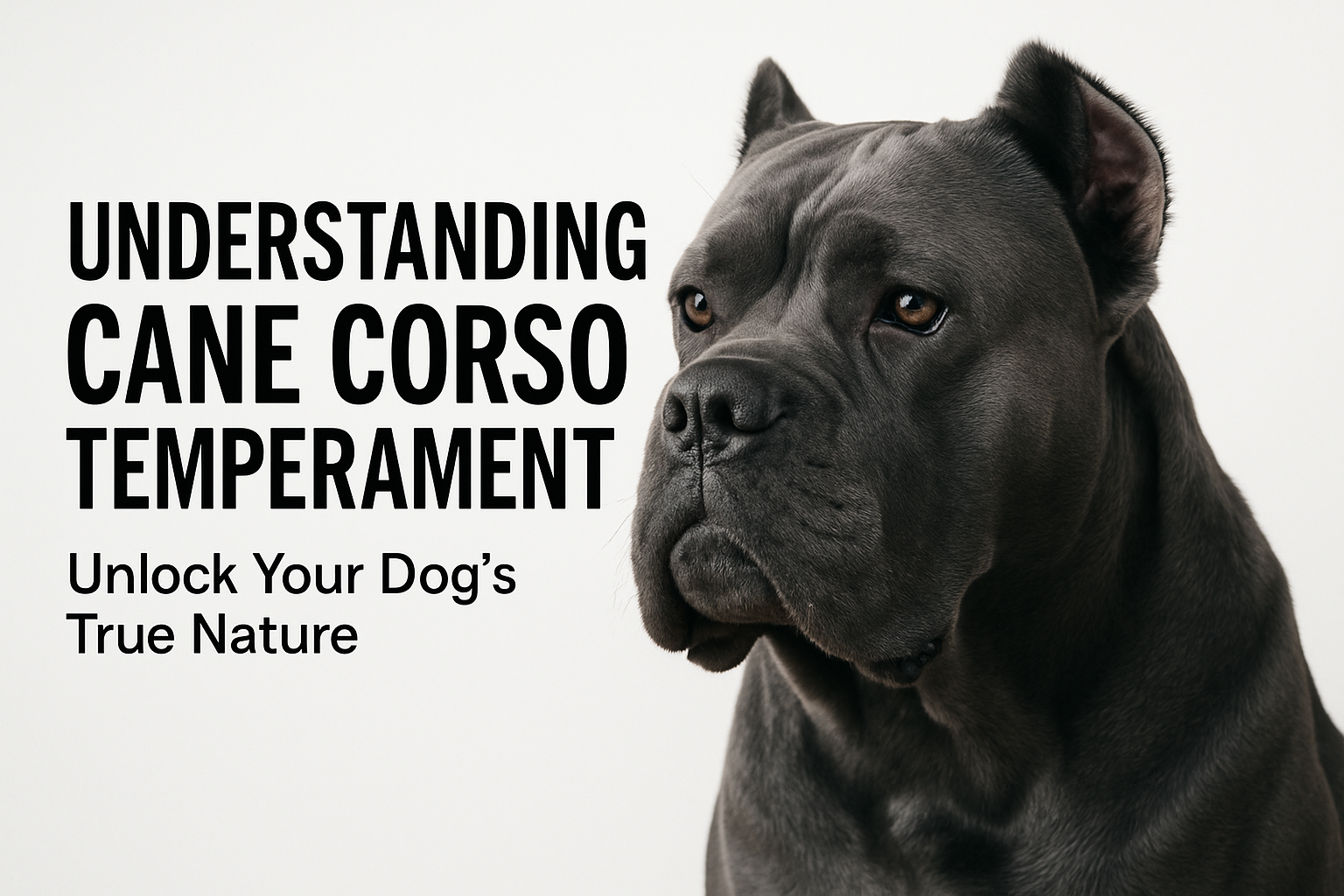 Understanding Cane Corso Temperament